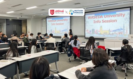 Mendorong Aspirasi Pendidikan Global : SMP-SMA Mutiara Persada Kunjungi Waseda University